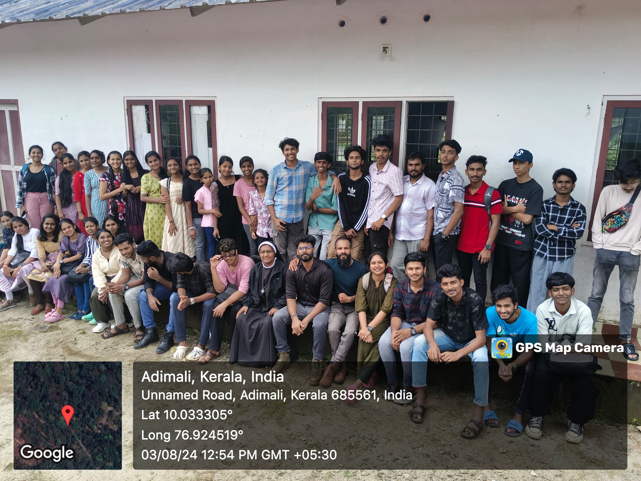 Students collaborating on projects in the college lab